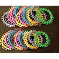 1040 PCS de ligadura de ortodoncia dental Multicolor Cartoon Mickey tipo Tie